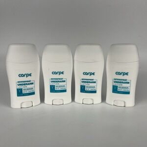 4 Carpe Antiperspirant Underarm Lotion Clean Sport 1.76 oz Lot of 4 SEALED NEW